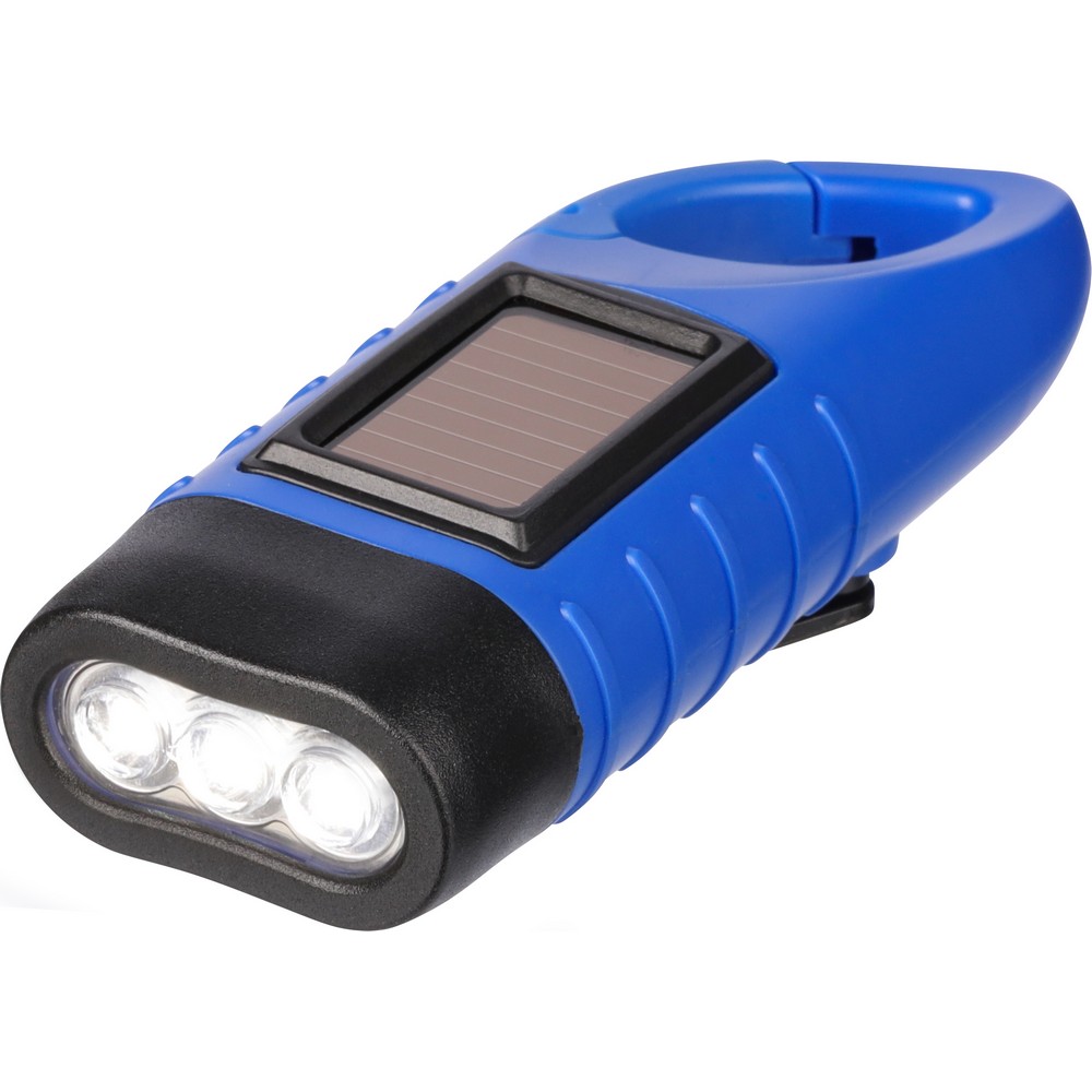 Latarka solarna, lampka LED Niebieski VB346-11 (4)
