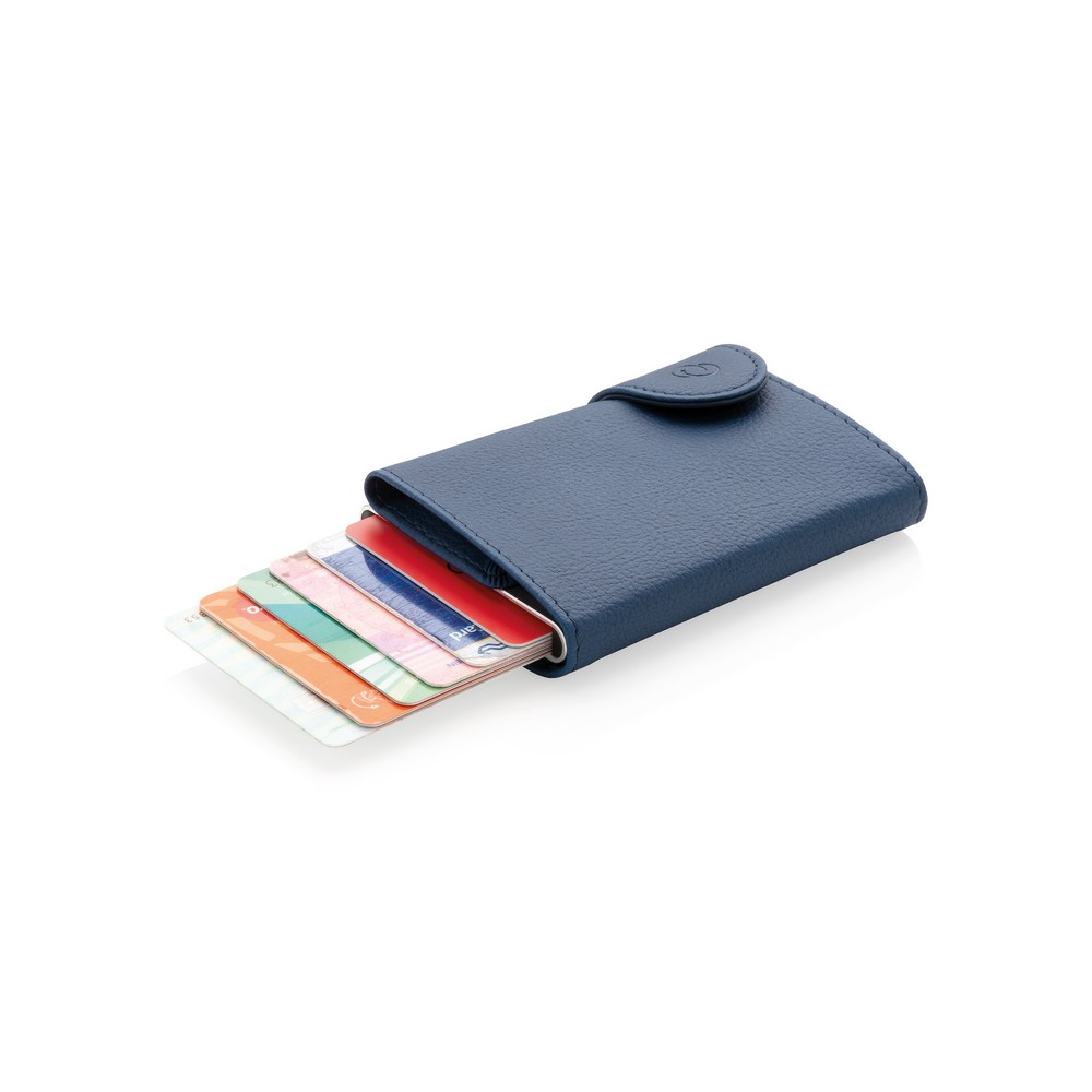 Etui na karty kredytowe i portfel C-Secure, ochrona RFID Niebieski P850.515 