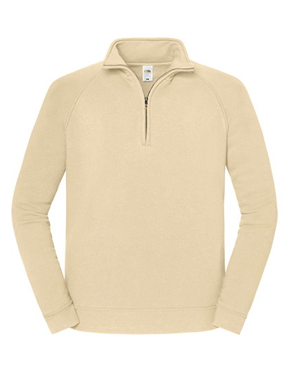 Bluza Klasyczna Bawełniana z Zamkiem Desert Sand F383-993932 