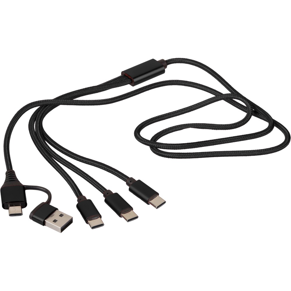 Kabel do ładowania 6 w 1 Czarny VB331-03 