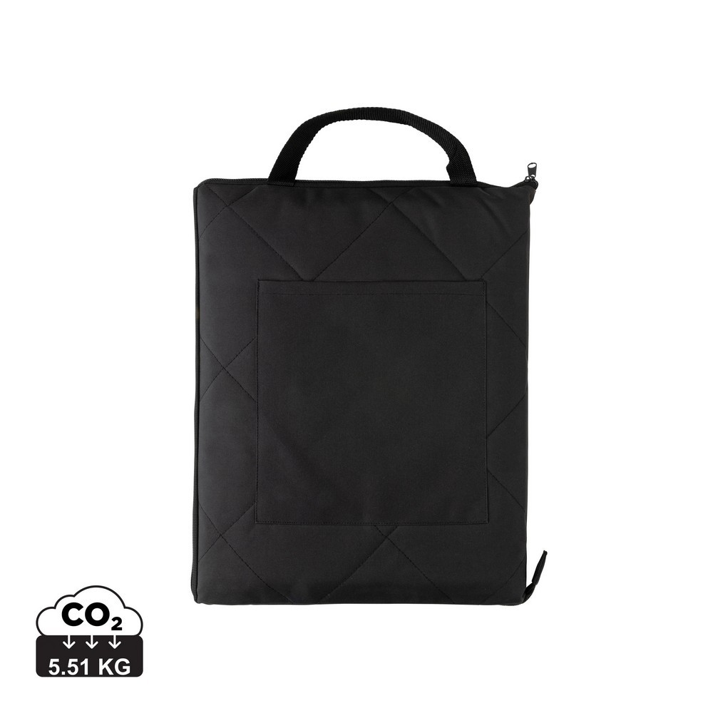 Koc piknikowy AWARE™ RPET Czarny P459.121 (8)