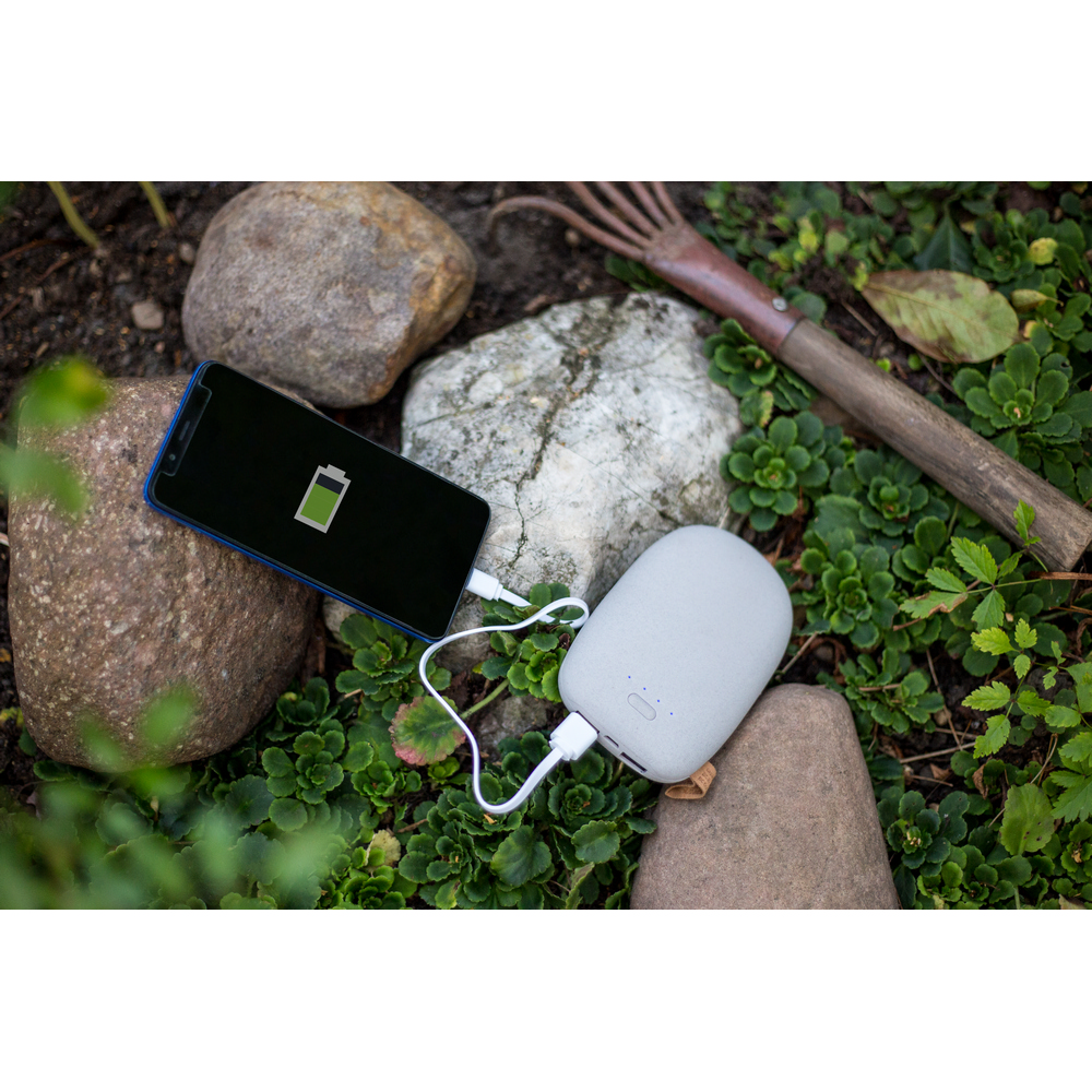 Power bank 10400 mAh Air Gifts "kamień" | Carol Szary V3383-19 (8)