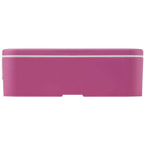 MIYO jednopoziomowe pudełko na lunch  Magenta-Biały 21046941 (2)
