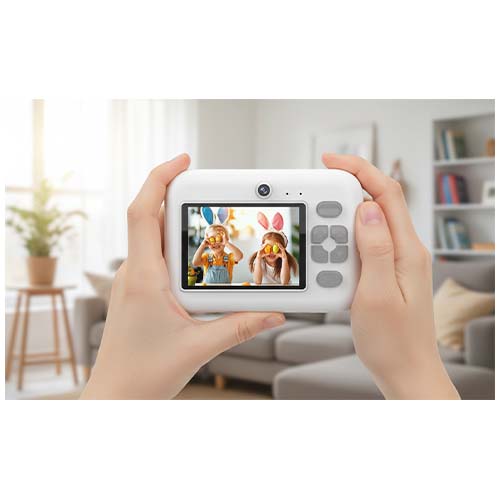 Aparat fotograficzny dla dzieci Prixton Click&Go Biały 2PA22601 (3)