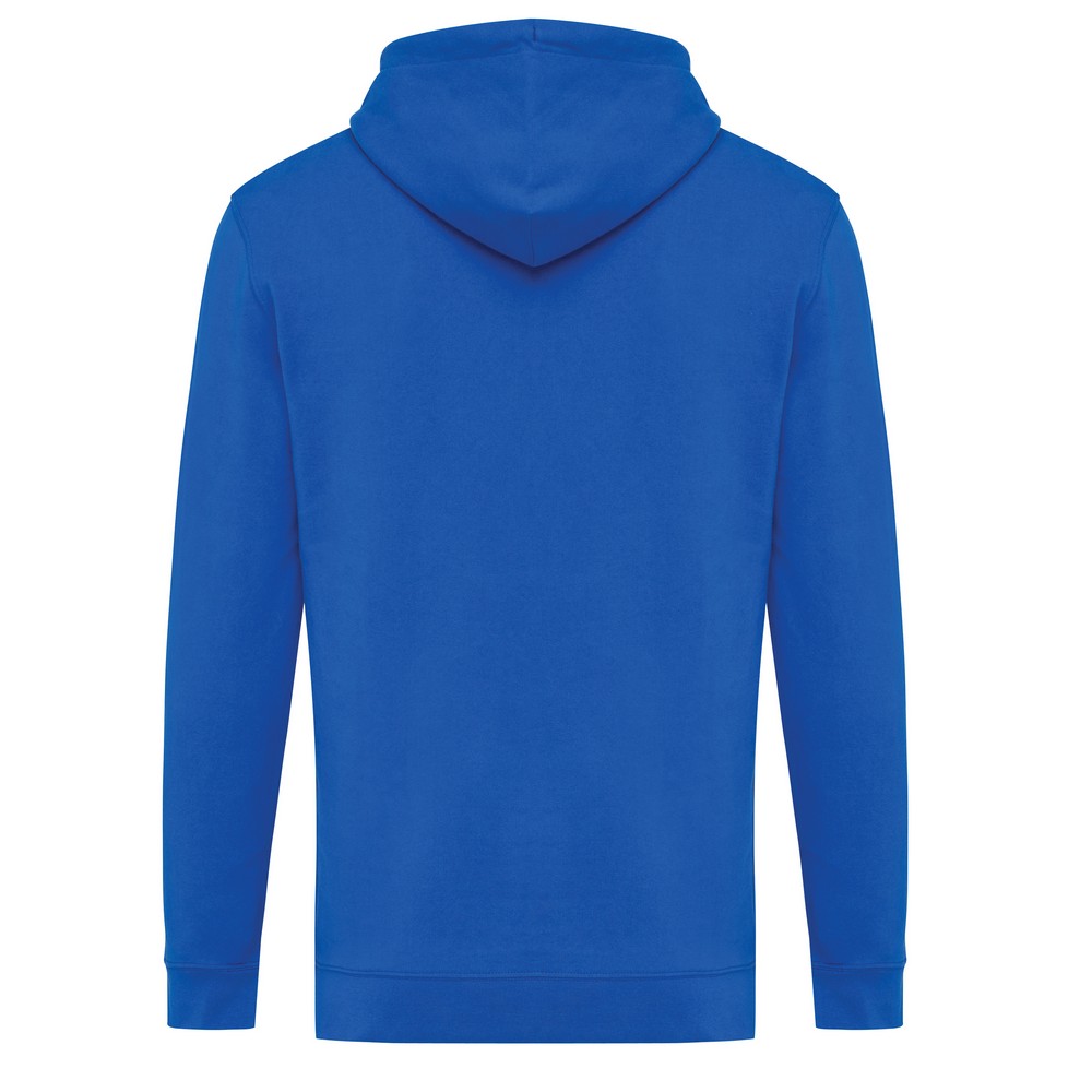 Bluza z kapturem z bawełny z recyklingu Iqoniq Jasper Niebieski T9400.025.S (1)