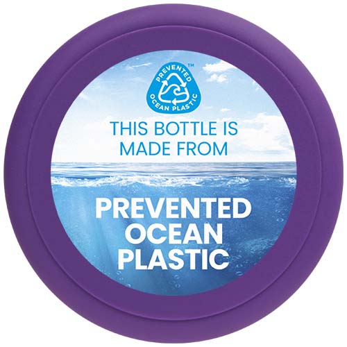 H2O Active® Eco Base 650 ml screw cap water bottle Przezroczysty-Fioletowy 21043596 (2)
