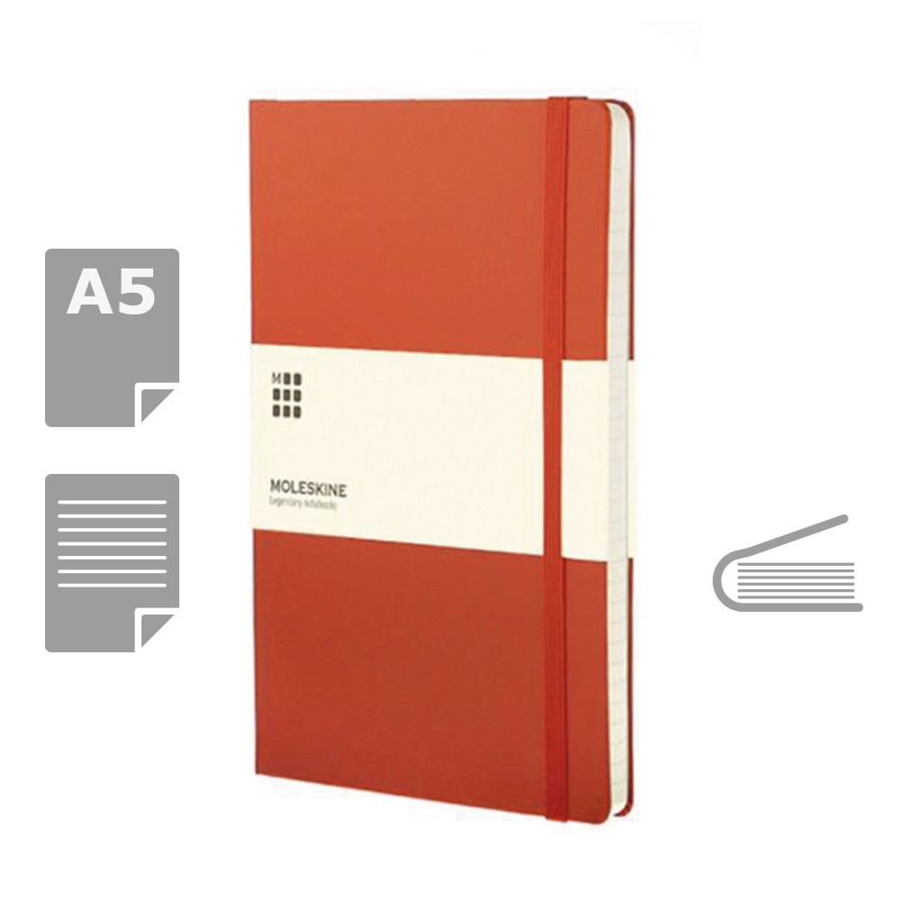 MOLESKINE Notatnik ok. A5 Pomarańczowy VM301-07 