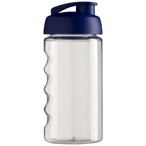 Bidon H2O Bop® o pojemności 500 ml z wieczkiem zaciskowym Przezroczysty-Niebieski 21005002 (3)