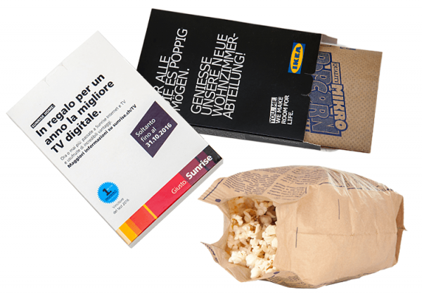 Gadżet reklamowy - 100x MICRO POPCORN