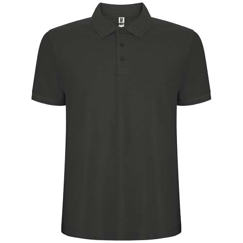 Pegaso Premium koszulka męska polo z krótkim rękawem Dark Lead R66094B5 