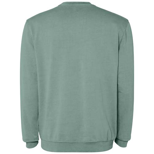 Jaya sweter unisex z okrągłym dekoltem Ciemnozielony R2203E50 (2)