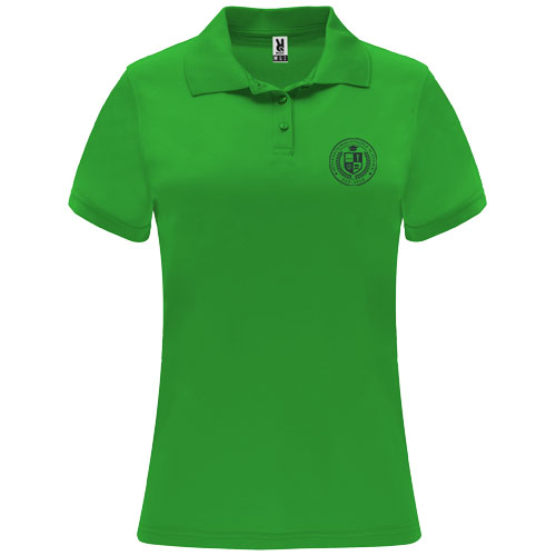 Monzha sportowa koszulka damska polo z krótkim rękawem Green Fern R04105D1 (1)