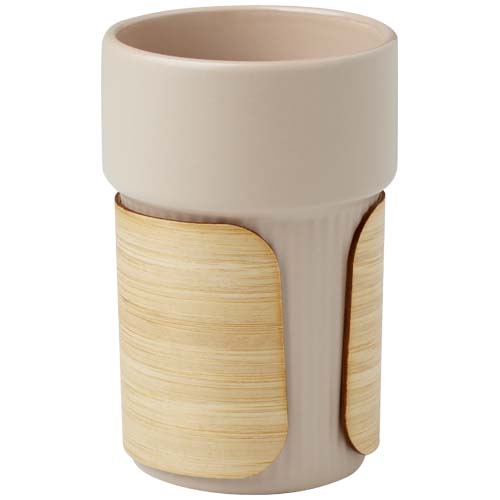 Fika kubek 340 ml z bambusową osłoną Owsianka 10080907 