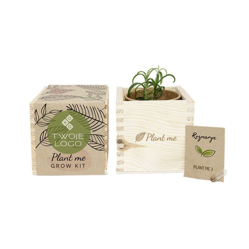 Gadżet reklamowy - 20x Grow Kit Kwadratowy