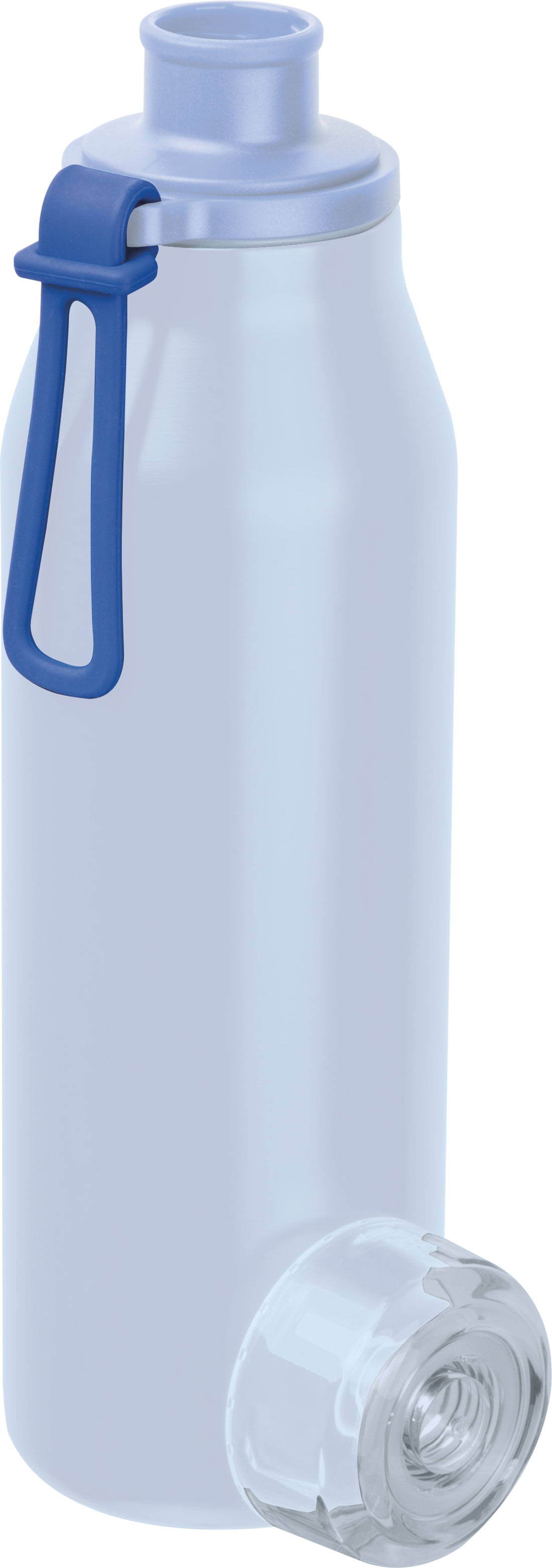 Butelka termiczna stalowa z recyklingu GRAND HAVEN MoLu 640 ml Jasnoniebieski 534924 (2)