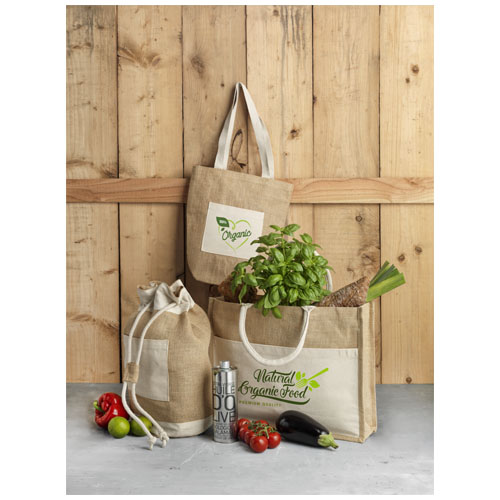 Jutowa torba na zakupy Mumbay Naturalny-Naturalny 11952600 (3)