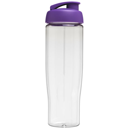 Bidon H2O Tempo® o pojemności 700 ml z wieczkiem zaciskowym Przezroczysty-Fioletowy 21004009 (3)