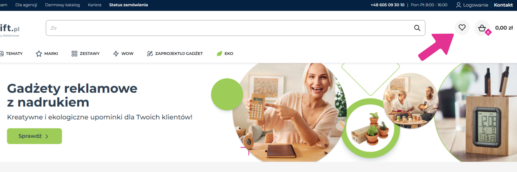 Listy zakupowe w OpenGift