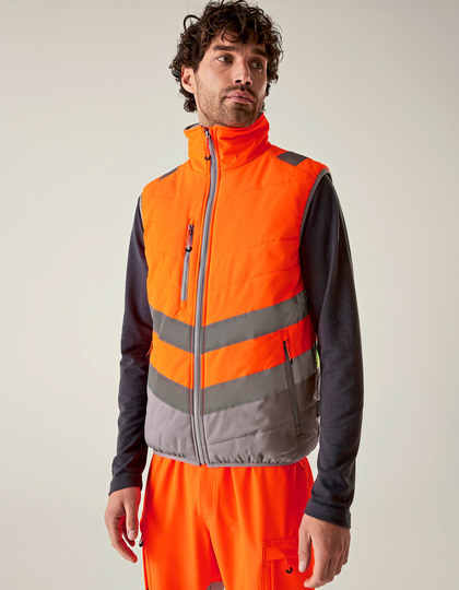 Kamizelka Robocza Termiczna Hi-Vis Wodoodporna Orange RG20200-997561 (1)