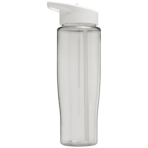 Bidon H2O Tempo® o pojemności 700 ml z wieczkiem z słomką Przezroczysty-Biały 21004408 (3)
