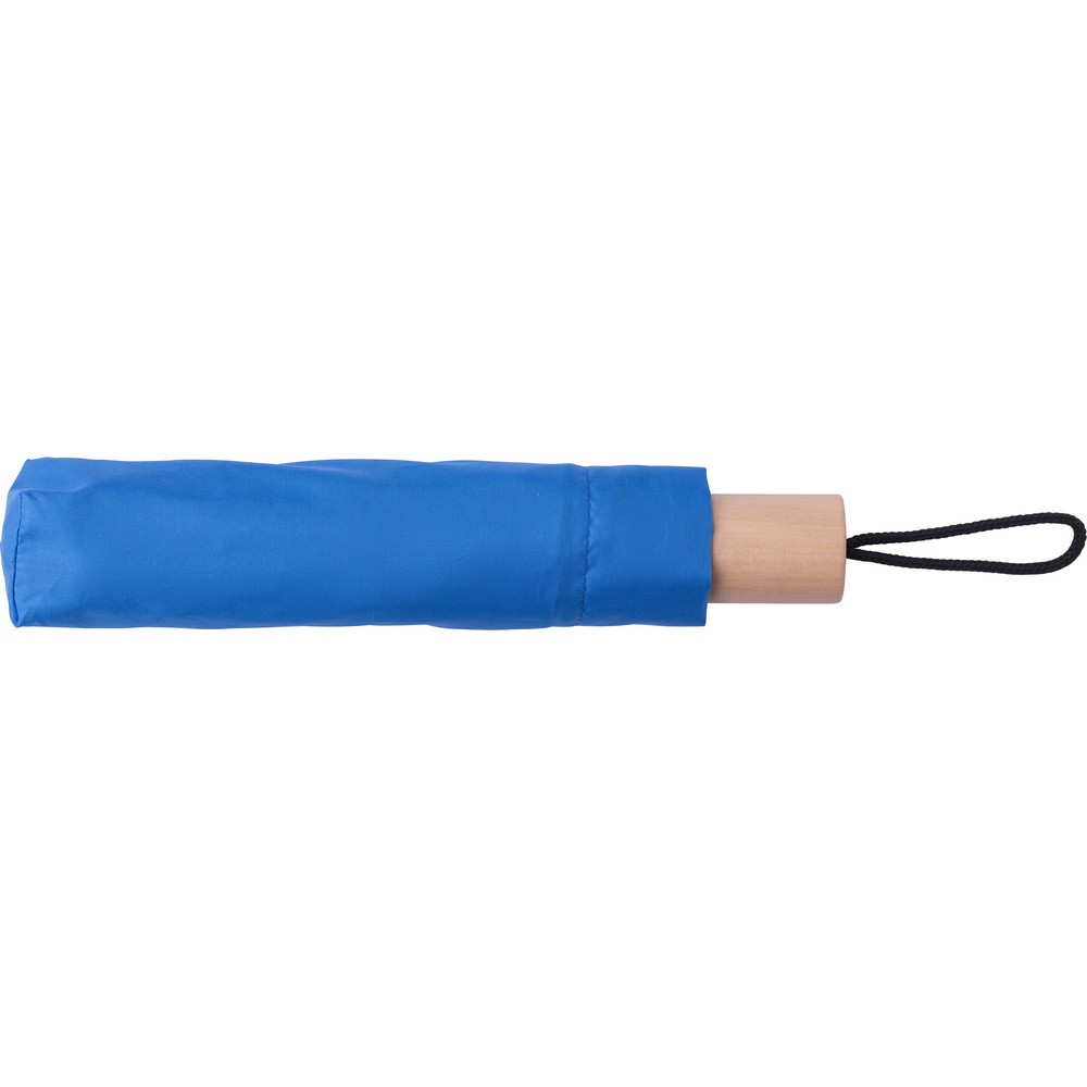 Parasol manualny RPET, składany Niebieski V1605-11 (3)