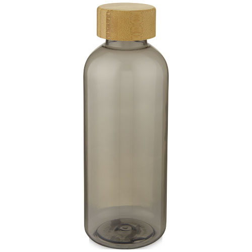 Bidon Ziggs o pojemności 650 ml z plastiku z recyklingu Przezroczysty grafit 10067984 