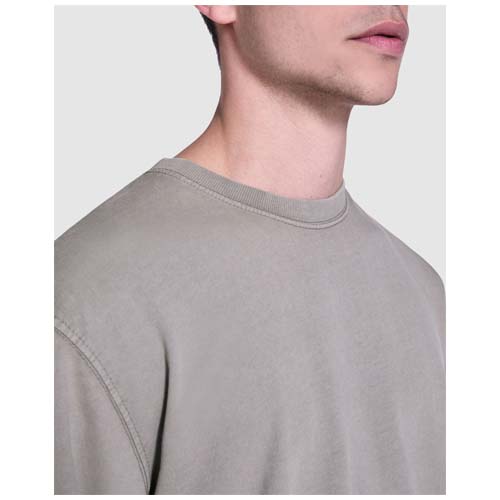 Jaya sweter unisex z okrągłym dekoltem Khaki R2203E30 (3)