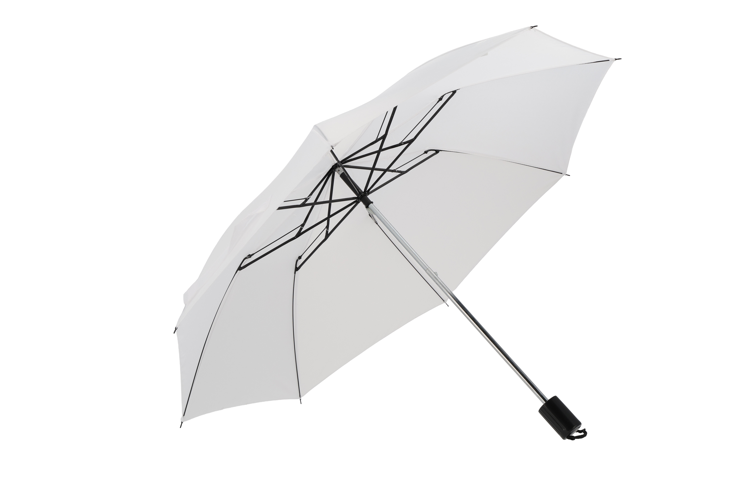Parasol manualny Ø88 cm LILLE Biały 518806 