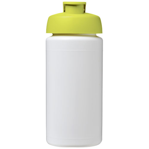Bidon Baseline® Plus o pojemności 500 ml z wieczkiem zaciskowym i uchwytem Biały-Limonkowy 21007204 (2)