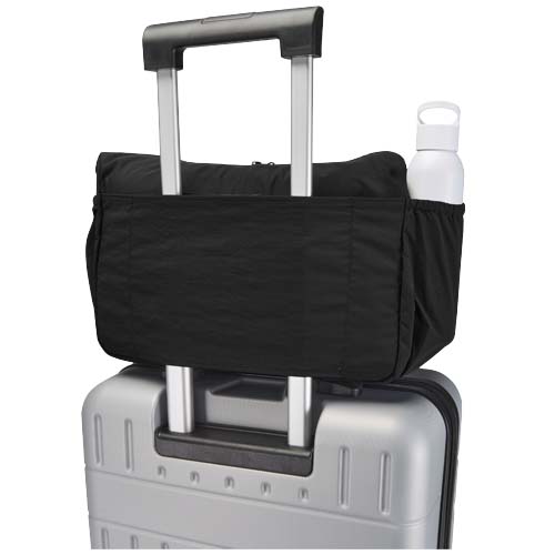 Calli - torba na laptopa o przekątnej 13 cali wykonaa z recyklingowanego nylonu z certyfikatem GRS Czarny 12081090 (5)