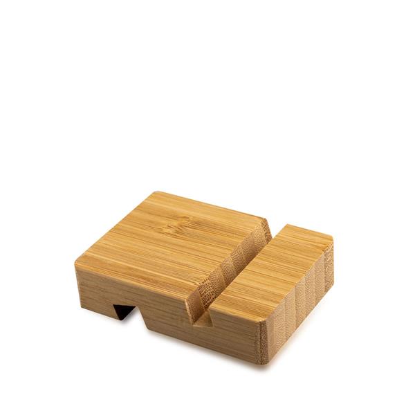 Gadżet reklamowy - Bambusowy stojak na urządzenie mobilne / Bambase