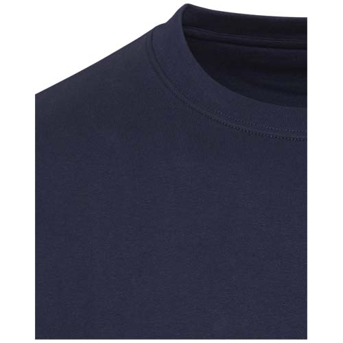 Boris 280 g/m2 sweter unisex z organicznego materiału z certyfikatem OCS o luźnym kroju i z okrągłym dekoltem Granatowy 3956455A (4)