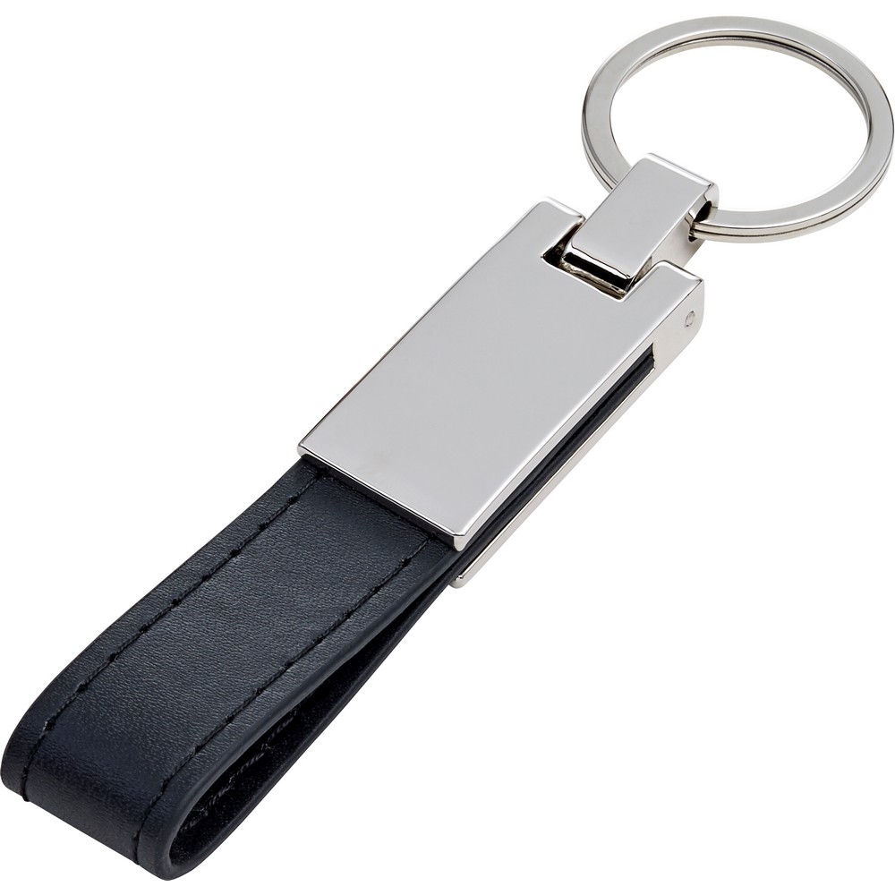 Brelok do kluczy z zawieszką Czarny V0636-03 (2)
