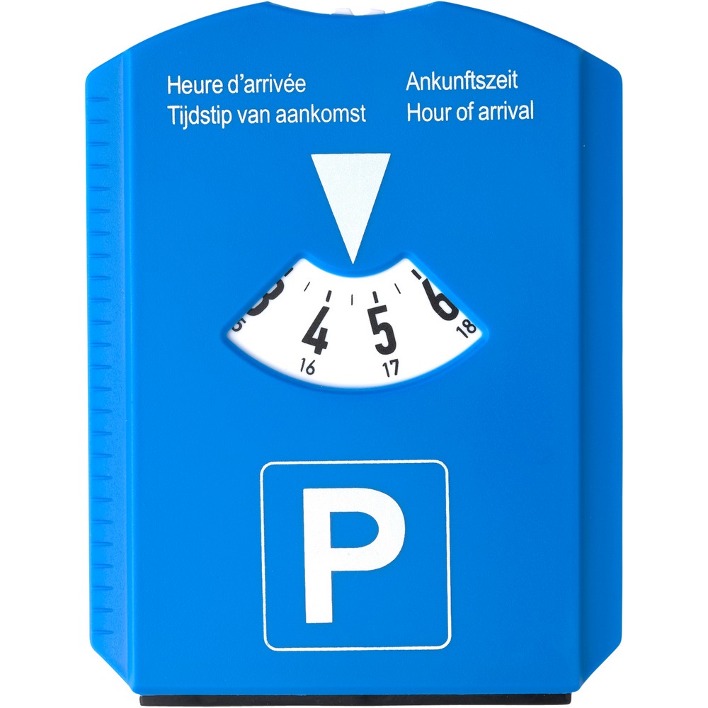 Parkometr, skrobaczka z żetonami Niebieski V8713-11 