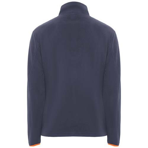 Terrano kurtka unisex z mikropolaru Ołowiowy-Pomarańczowy R8412E61 (2)