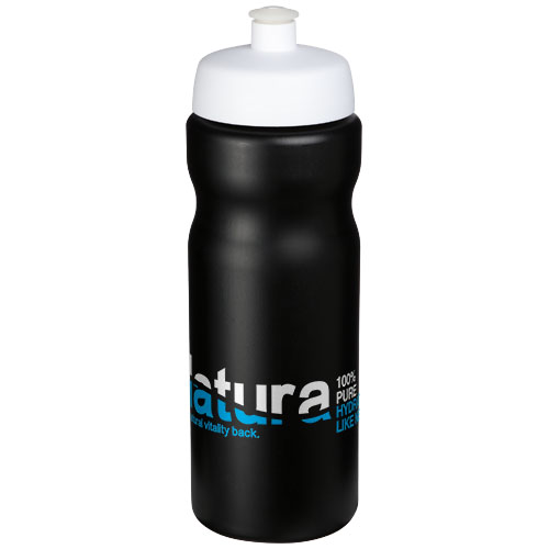 Bidon Baseline® Plus o pojemności 650 ml Czarny-Biały 21068412 (1)