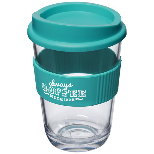 Kubek Americano® Cortado o pojemności 300 ml z uchwytem Akwamarynowy 21009005 (1)