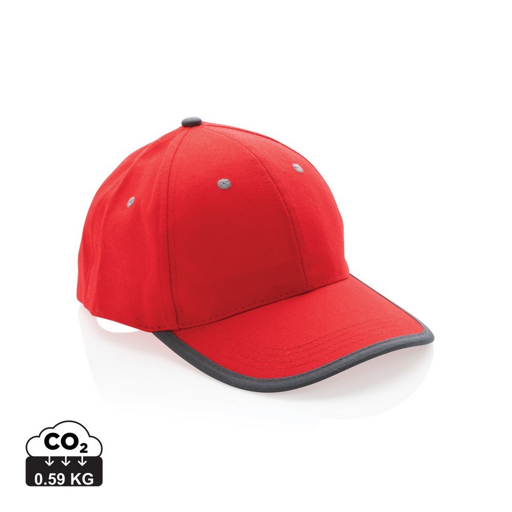 Czapka z daszkiem AWARE™ Czerwony P453.364 (13)