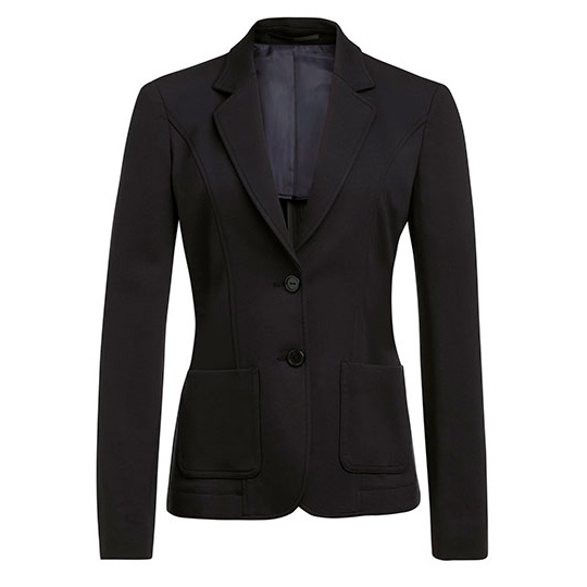 Marynarka Damska Slim Jersey Strecz Black BR2379-815653 
