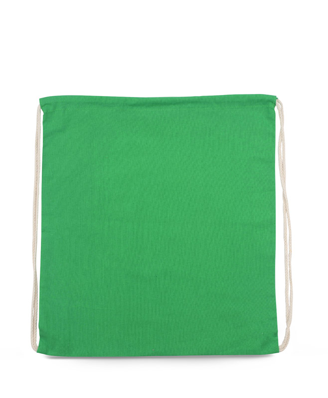 Worek bawełniany na sznurkach WOLITE COLOR 100 g Zielony 20601-05 (2)