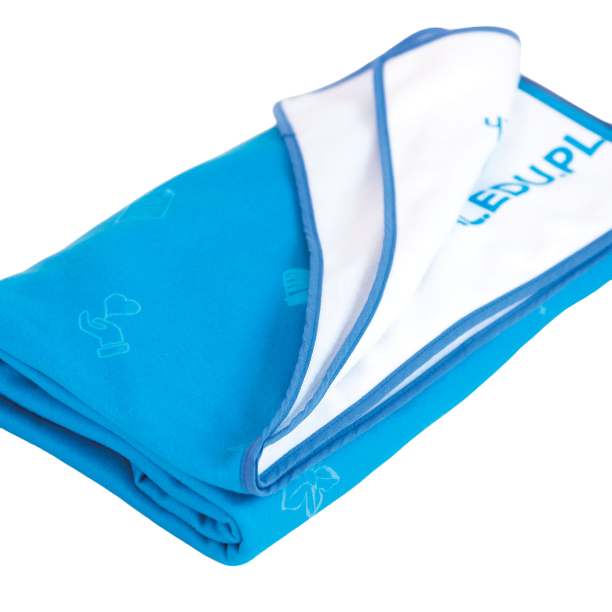 Gadżet reklamowy - 10x Koc polarowy drukowany dwustronnie