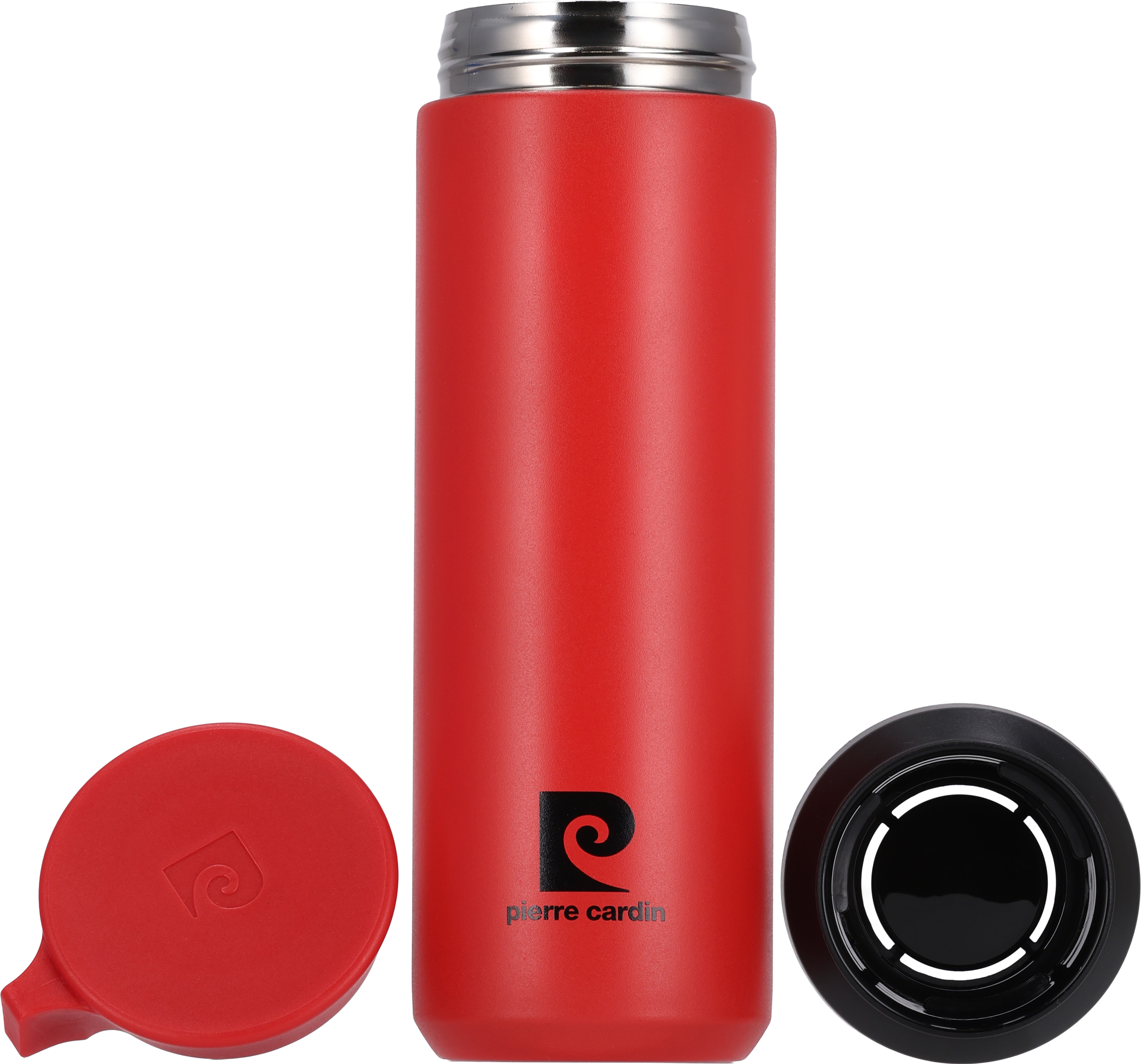 Butelka termiczna 500ml Pierre Cardin Czerwony B9000600IP305 (5)