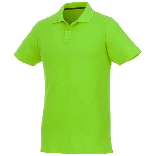 Helios - koszulka męska polo z krótkim rękawem Zielone jabłuszko 38106680 (1)