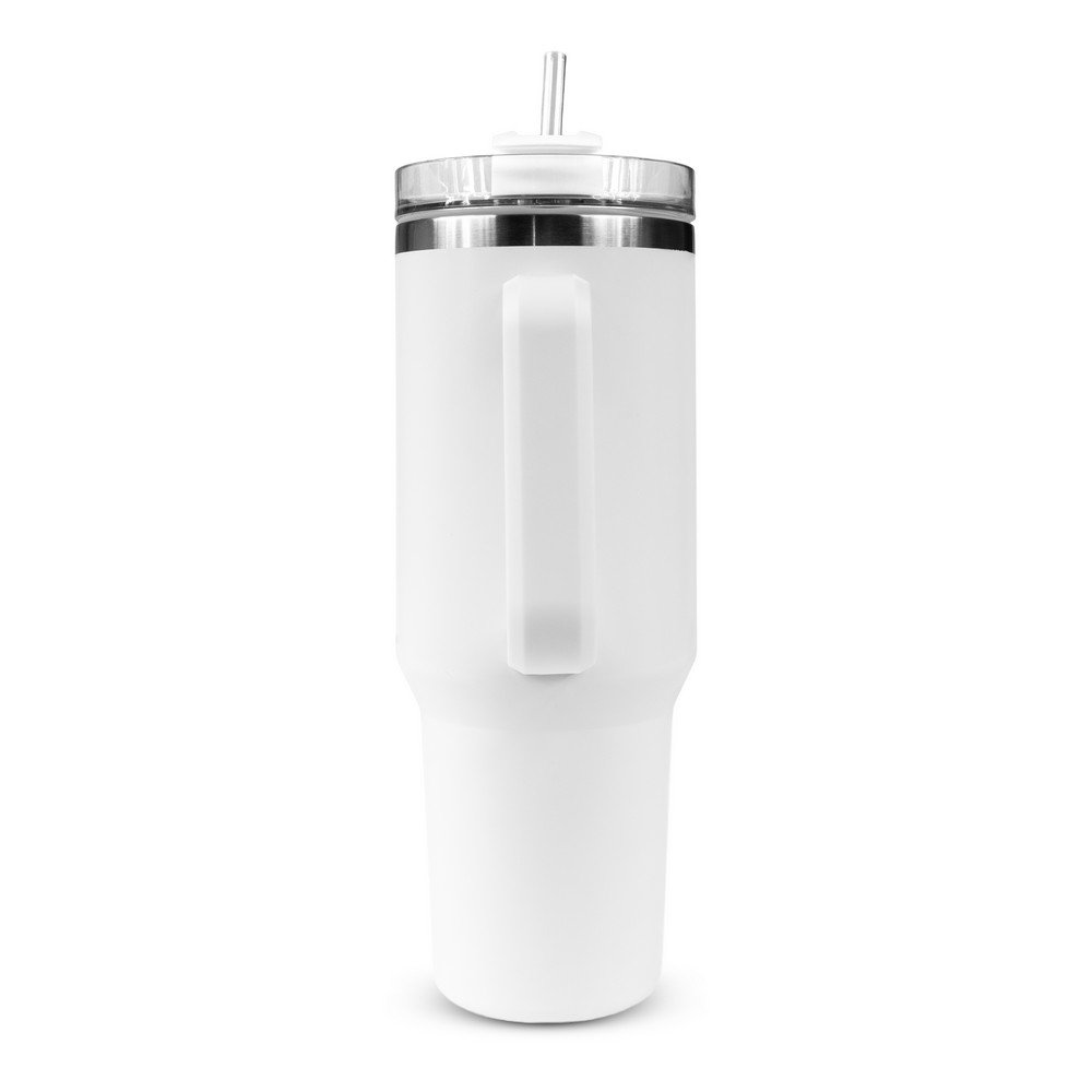 Kubek termiczny 1200 ml z ergonomicznym uchwytem | Stasimus Biały VA060-02 (4)