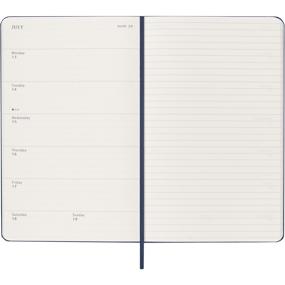 Kalendarz MOLESKINE Ciemnoniebieski VM399-27/2027 (2)