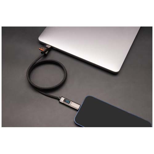 SCX.design C57 kabel magnetyczny 100 W z wyświetlaczem Ciemny szary 1PX19590 (6)