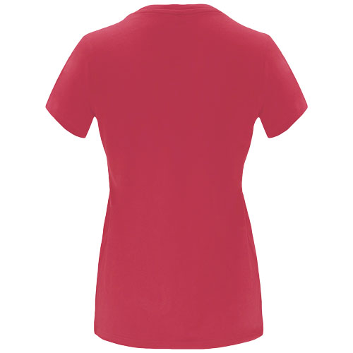 Capri koszulka damska z krótkim rękawem Chrysanthemum Red R66834K5 (2)