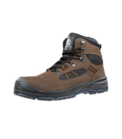 Buty do kostki męska MS36 - ciemno brazowy Brazowy S36-1080484 