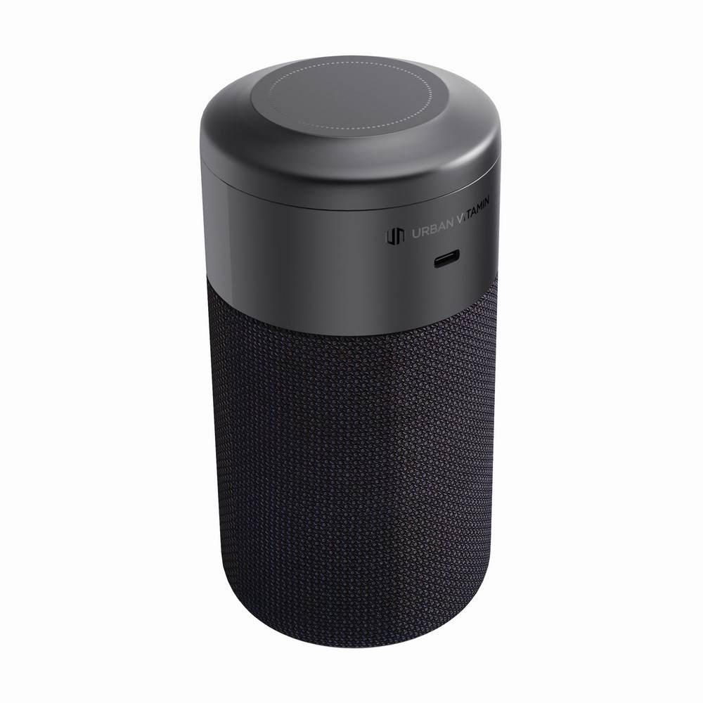 Głośnik bezprzewodowy 10W Anaheim, ładowarka bezprzewodowa 15W Czarny P331.5801 (13)