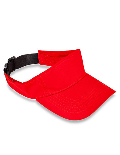 Czapka Sportowa z Daszkiem Poliestrowa Red RH990-1409277 